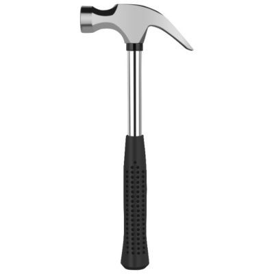 Молоток-гвоздодер Deli 0,5 кг, металлическая рукоятка