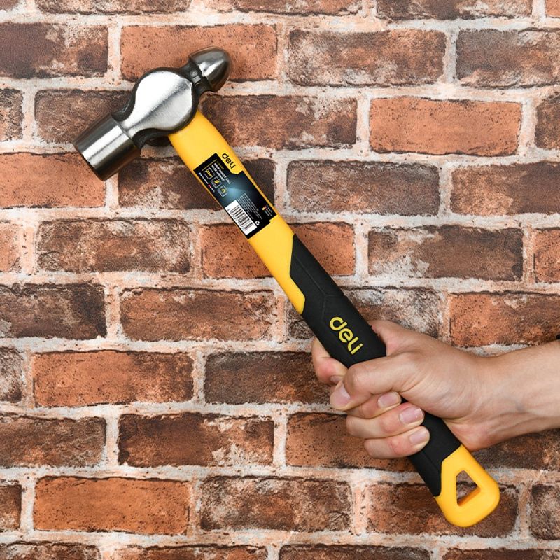 Молоток шаровой Deli YS EDL443020, 0,9 кг, фибергласовая рукоятка