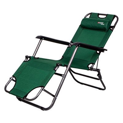 Кресло-шезлонг двух позиционное 156 х 60 х 82 см, Camping Palisad 69587