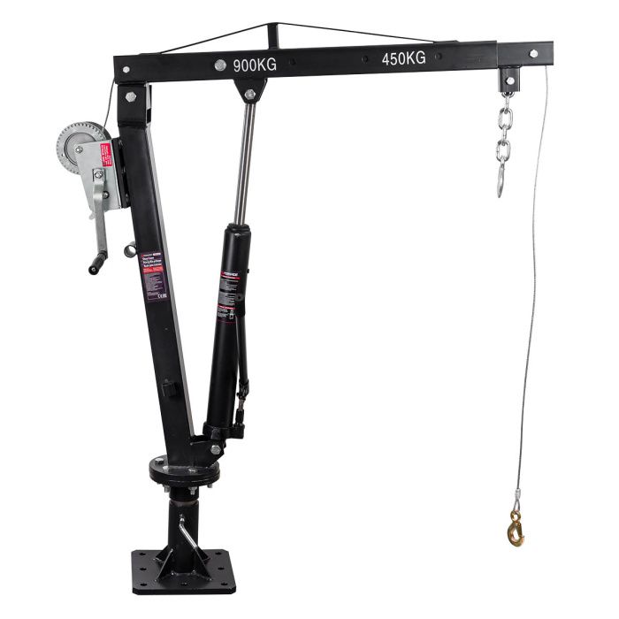 Кран гидравлический для пикапа 0,9 т, h подъема 1800 мм, стрела 930-1300 мм Forsage F-TRD61000