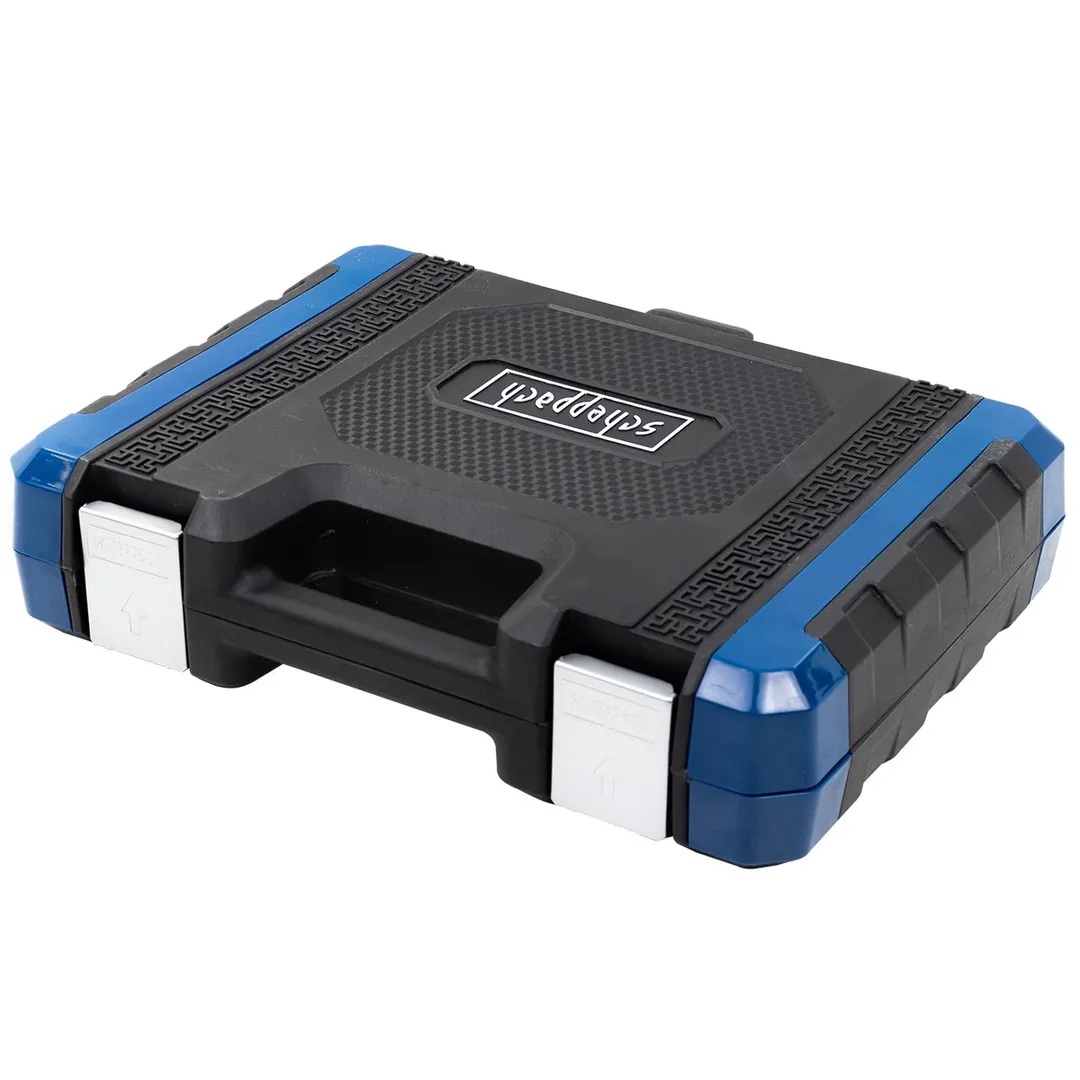 Набор инструментов 1/4''&3/8'', 82 пр. 6-гр Scheppach Sch-4821-5DS