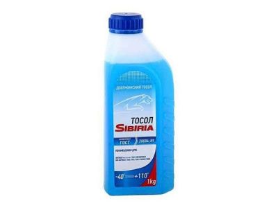 Тосол ОЖ-40 1кг/0,9л SIBIRIA 800624