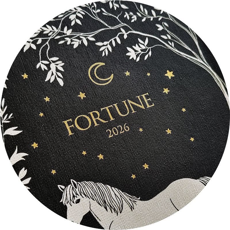 Ежедневник датированный "Fortune" на 2026 год, А5, черный