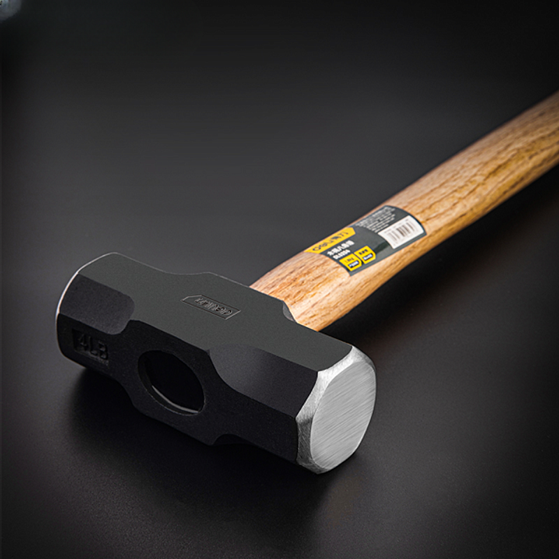 Кувалда Deli YS DL5204, 1.8 кг, деревянная рукоятка