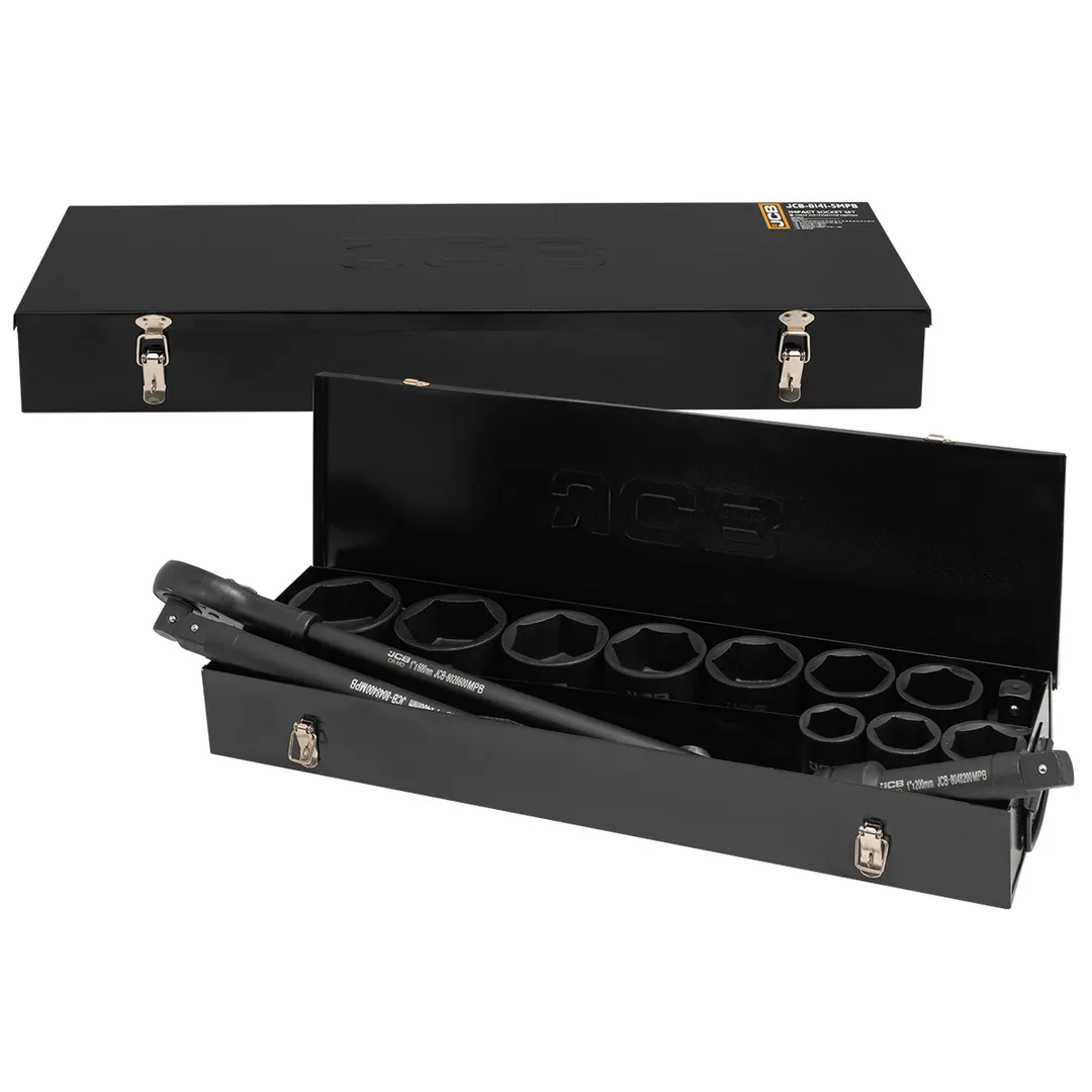 Набор ударных инструментов 36-80 мм 1'' 6-гр 15 пр JCB JCB-8141-5MPB