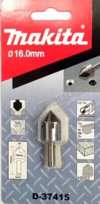 Зенкер цилиндрический 16×43 mm, M8, 5T, Makita D-37415