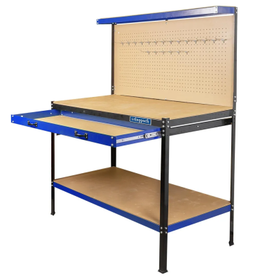 Верстак слесарный металлический 1200х600х1500 мм Scheppach Sch-TW-01Y0320