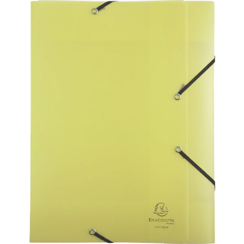 Папка на резинках "Chromaline Pastel", A4, 40 мм, полипропилен, ассорти