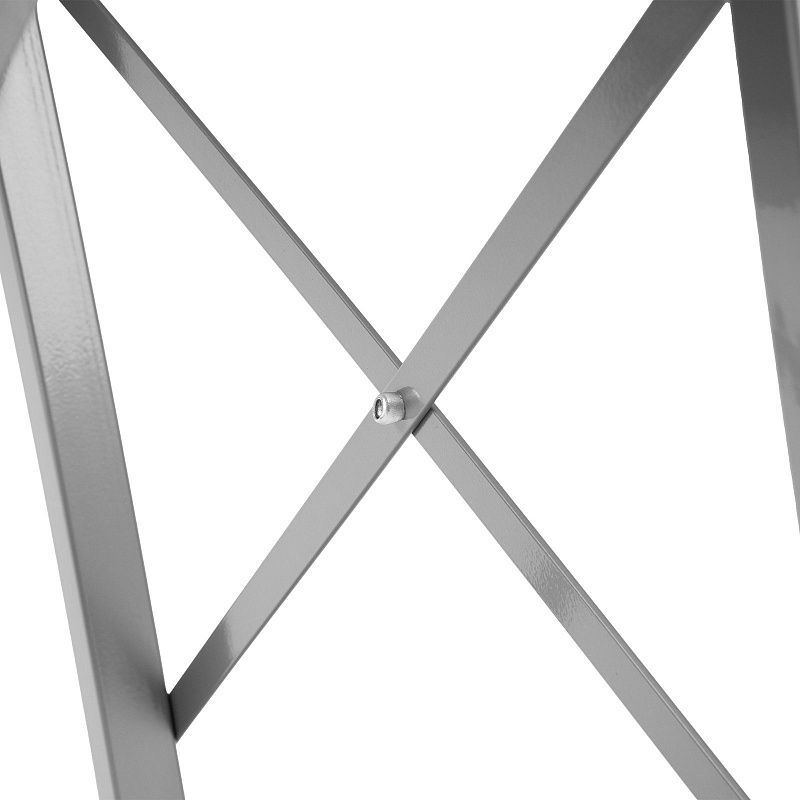 Стремянка стальная, 4 широкие ступени 20х30 см с полимерным покрытием Сибртех 97728