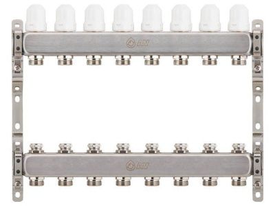 Коллекторная группа AVE162, 8 вых., AV Engineering AVE16200108K
