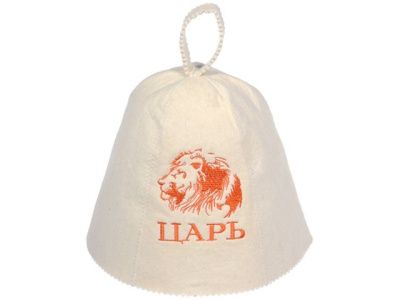 Шапка для бан сауны "Царь", из войлока, Банные штучки 41032