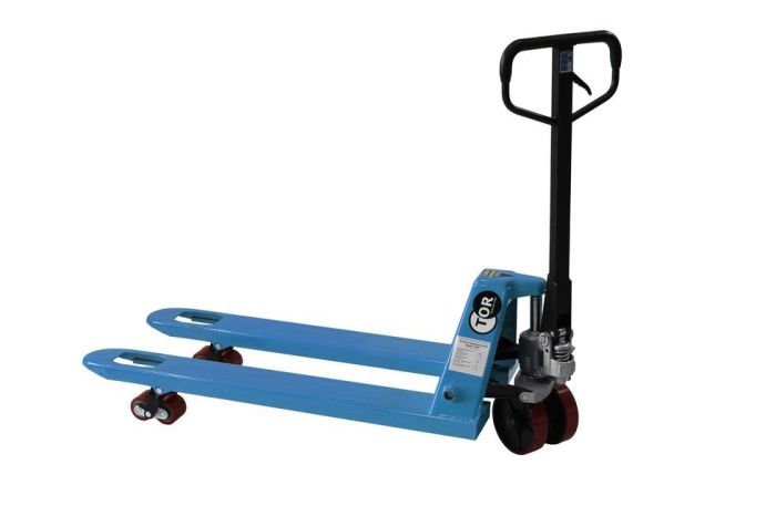 Тележка гидравлическая 3500 кг, 1150 мм резиновые колеса RHP(BF) PRO TOR 1049883