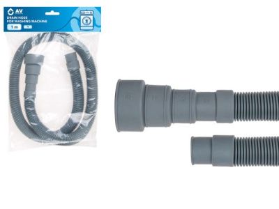 Шланг сливной для стиральной машины 1,0 ПЭ, AV Engineering AVE3403100