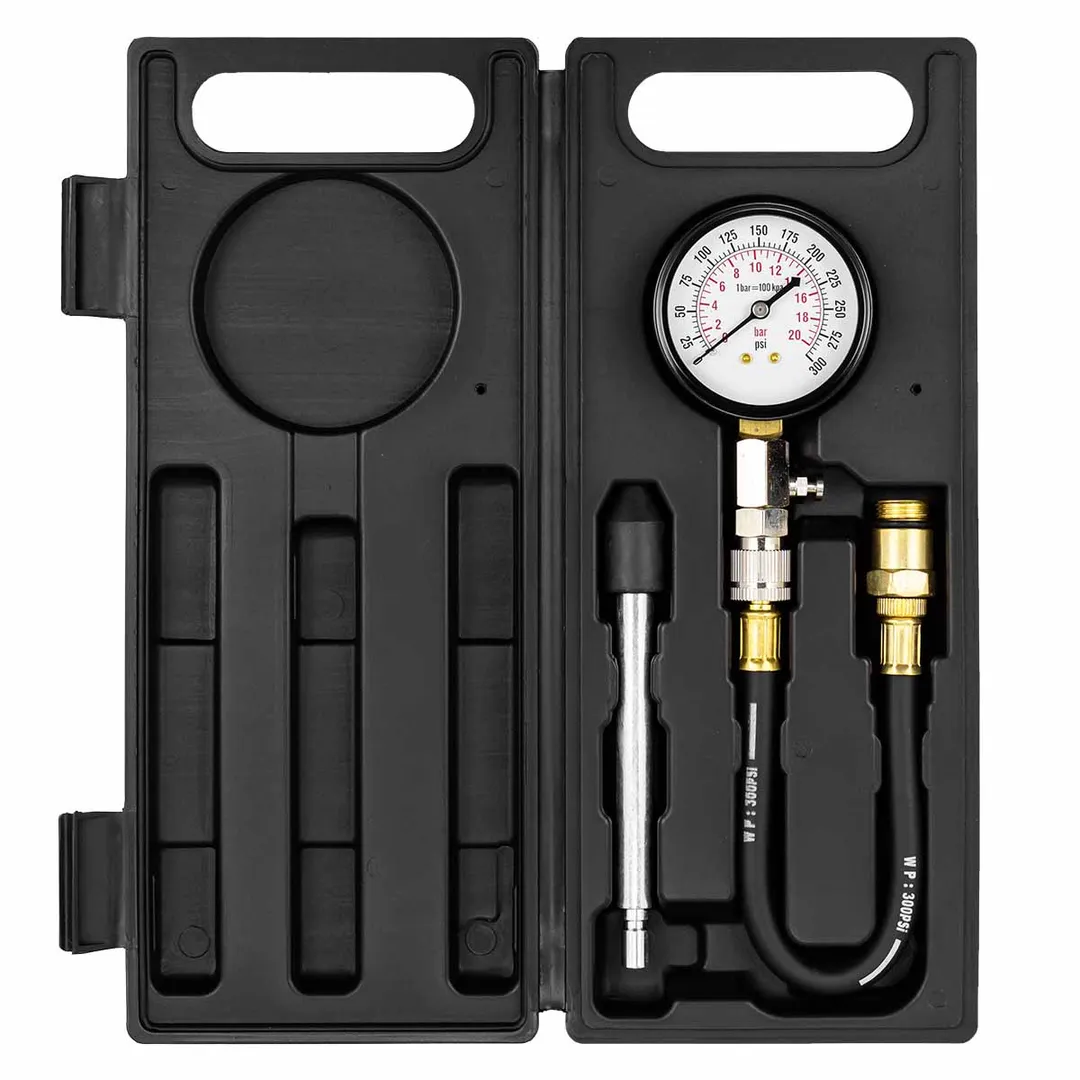 Индикатор компрессии бензинового двигателя Profi 3 пр. 0-21Bar, М14, М18 BaumAuto BM-903G7