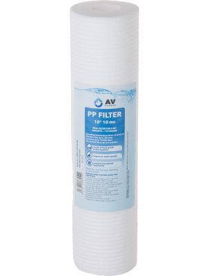 Картридж из вспененного полипропилена 10" 10 микрон AV Engineering AVE119P1010A