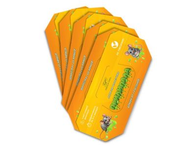 Ловушка клеевая для грызунов "Прилипала", уп. 5 шт, GreenOwl GreenOwl 4816192100048