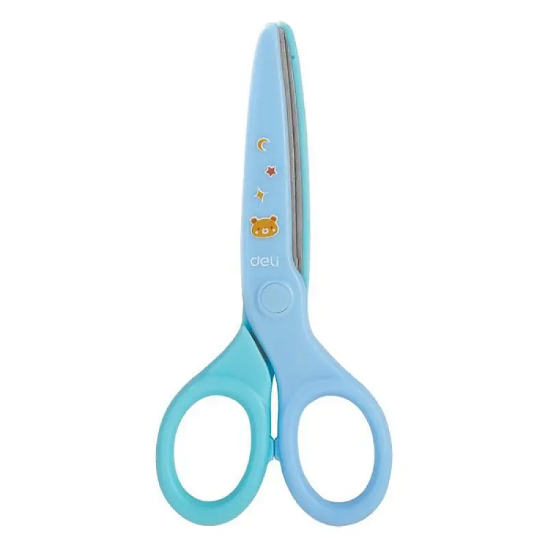 Ножницы "Deli 6023S", 13.5 см, ассорти