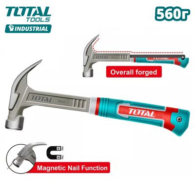 Молоток-гвоздодер 0,56 кг TOTAL THCH61020L