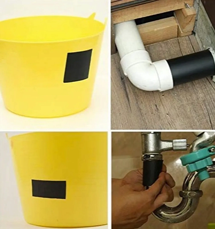 Лента водонепроницаемая ремонтная ПВХ 10смх1.52м, прозрачная WMC TOOLS WMC-152C