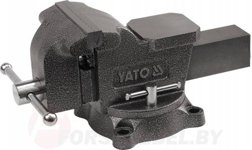 Тиски слесарные 29,5 кг. 200 мм. пов. 360 гр. Yato YT-65049