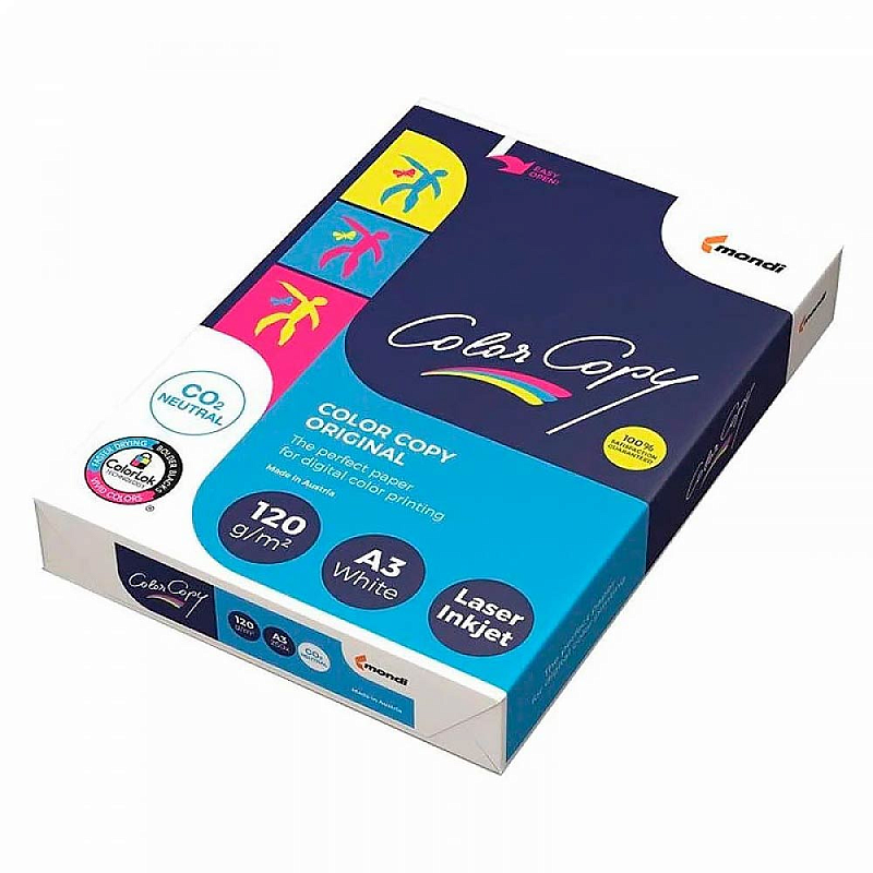 Бумага "Color Copy" A3, 250 листов, 120г/м