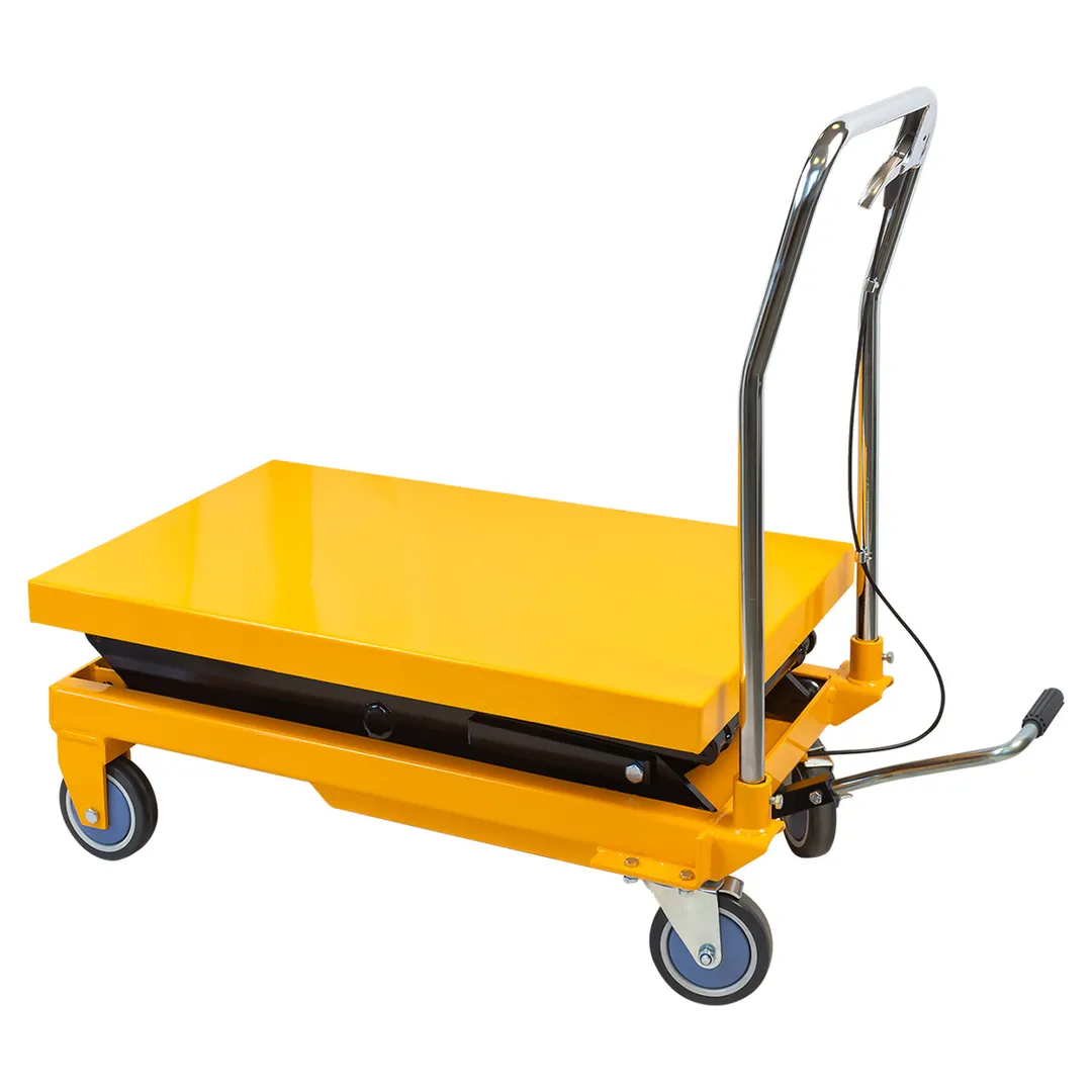 Тележка для перевозки агрегатов гидравлическая г/п 300 кг, 350-1285 мм, платформа 820х520 мм JCB JCB-TP04001