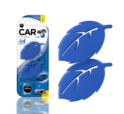 Освежитель воздуха Leaf 3D Mini New Aroma Car 83135