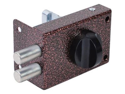 Замок накладной ЗН1 2Р, медь ЗЕНИТ 00-00000625