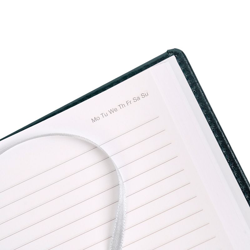 Ежедневник недатированный "Pelle Siena", А5, 272 страницы, зеленый