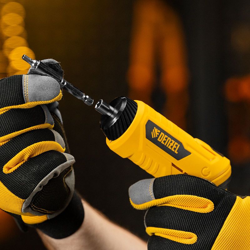 Отвертка аккумуляторная CSH-3.6, 54 биты, Li-Ion, 3,6 В Denzel 26004