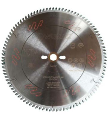 Диск пильный д.300*3,2/2,2*30 мм, Z96, WUMAX 1610030096