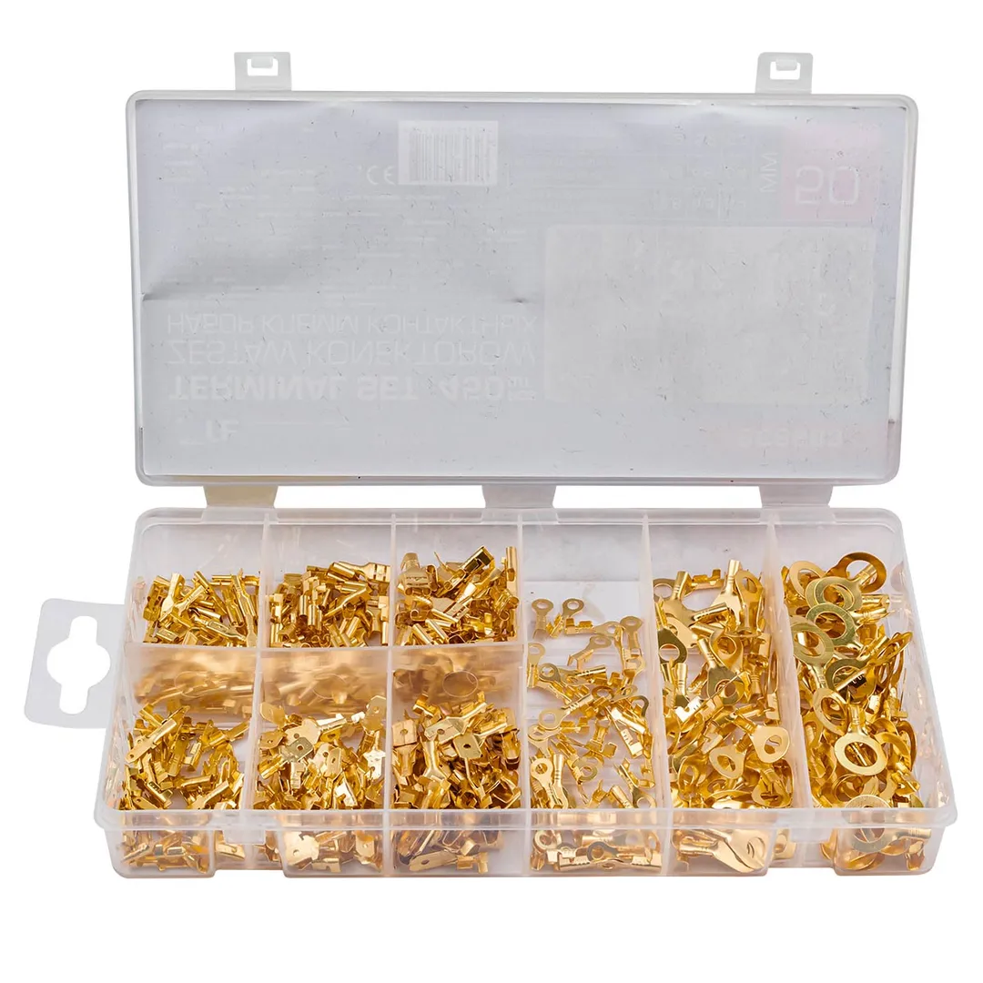 Набор контактных автомобильных клемм 450 пр RockForce RF-068683