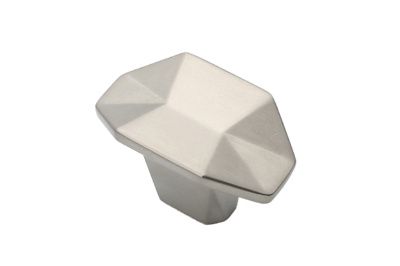 Ручка меб. кнопка мет. PRIZMA сатиновый никель AKS 61270