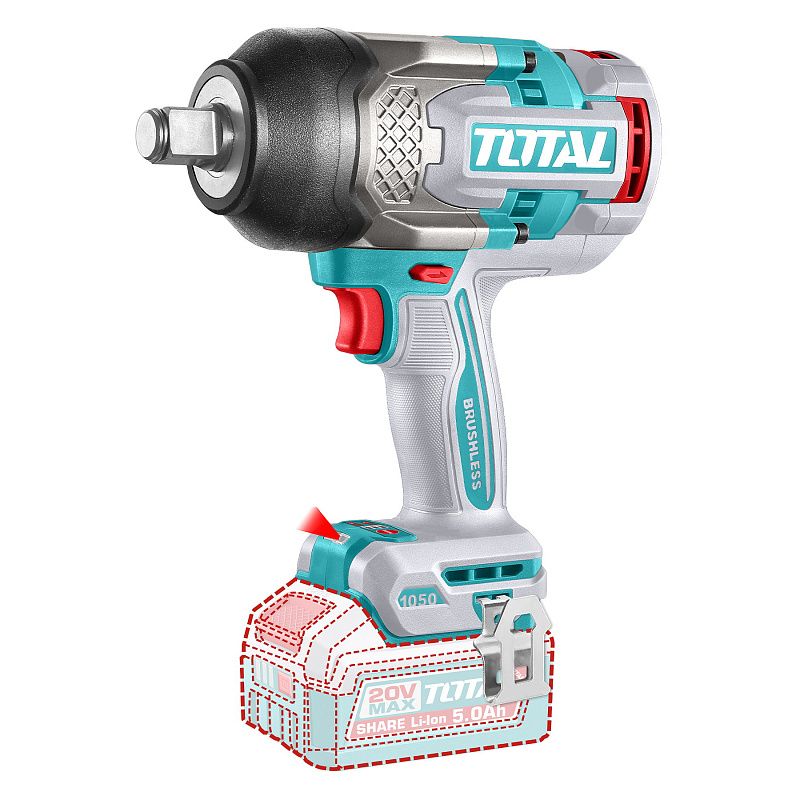 Гайковерт TOTAL TIWLI20105