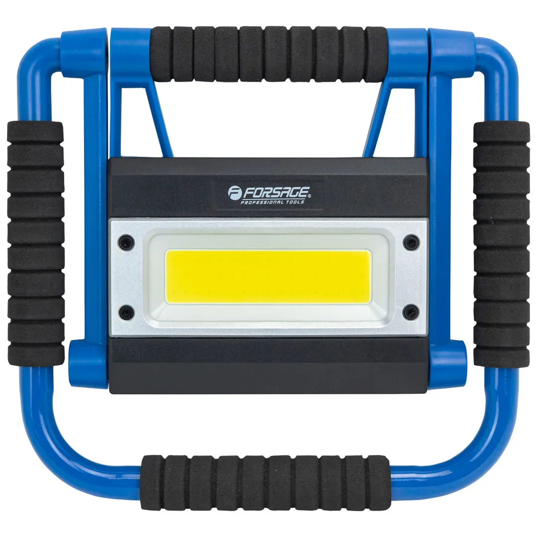 Фонарь светодиодный аккумуляторный 3600мАч, 1500Лм, 20W COB Forsage F-EL1131