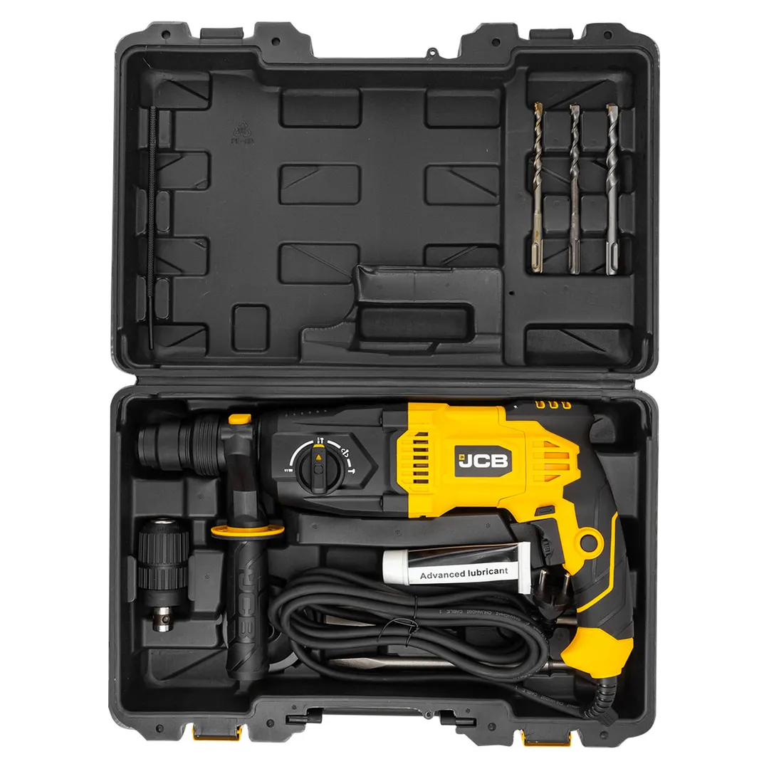 Перфоратор электрический, 1050W, 0-4800об/мин, 3,5J JCB JCB-RH1050-E