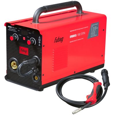 Сварочный полуавтомат IRMIG 180 SYN с горелкой Fubag 41383