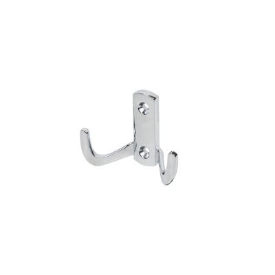 Крючок меб. двухрожковый мет. WP13 хром GRIDLI 113549