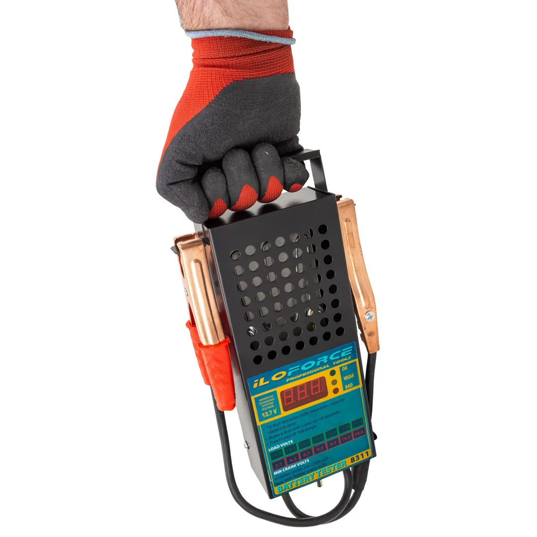 Тестер аккумуляторных батарей цифровой 12V, 100A, 200Ah ILOforce IF-8311