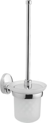 Туалетный ершик, сталь + стекло, хром Ledeme L3310