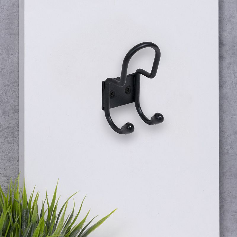 Крючок меб. трехрожковый мет. PRYT черный AKS 111110