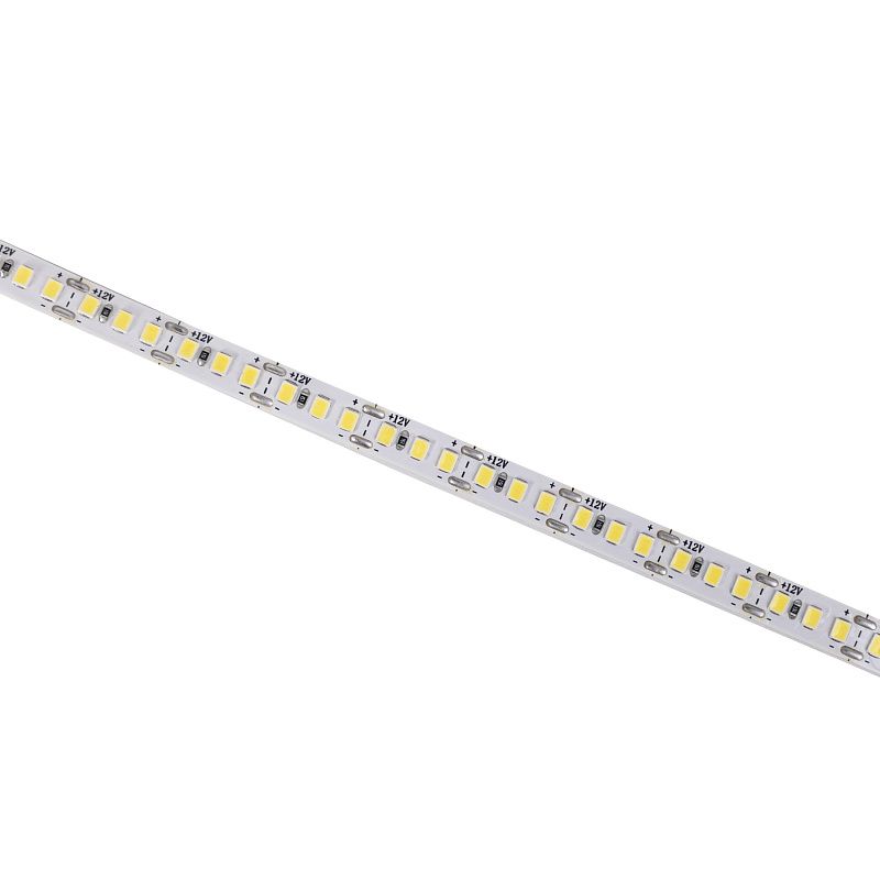 Лента светодиодная 14,4W/m, 12V, 8мм, 2835, 180 д/м, IP20, холодный белый, 6000K, CRI>80, 1600 Lm, 5м, AKS 125183