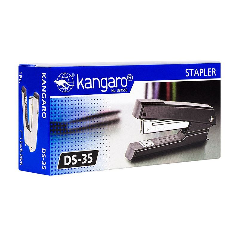 Скобосшиватель "DS-35", № 24/6, 26/6, 30 листов, темно-синий