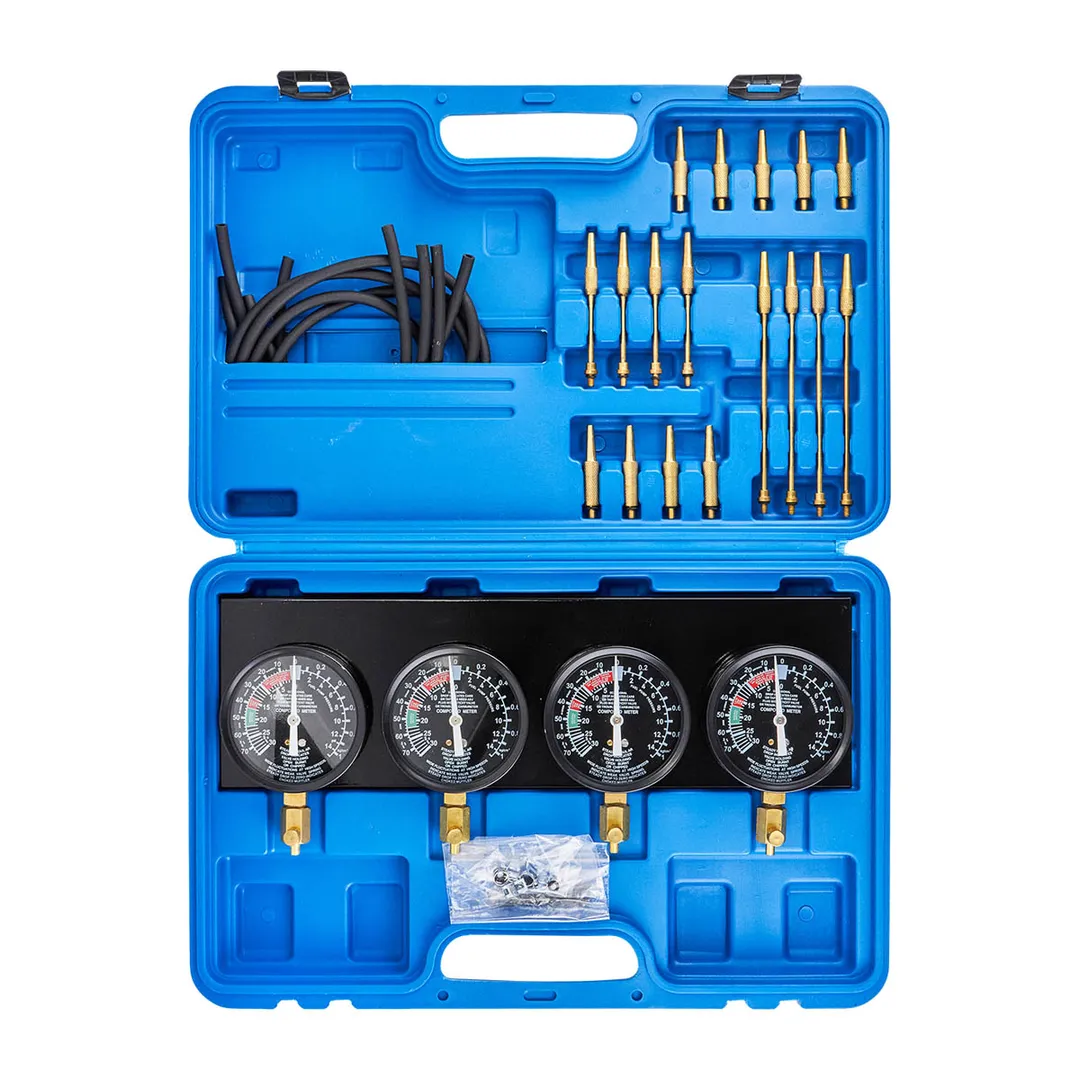 Набор манометров и адаптеров для синхронизации карбюратора 23 пр RockForce RF-919G2