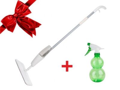 Швабра для пола с распылителем, SPRAY MOP Aqua Force + Опрыскиватель ручной 0,55л с пульверизатором, промо
