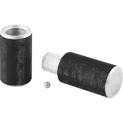 Петля гаражная с шаром 4 шт. Россия