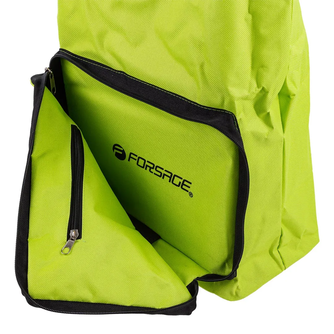 Сумка хозяйственная на 4 колесах с ручками и боковым карманом, Forsage F-FN209-4