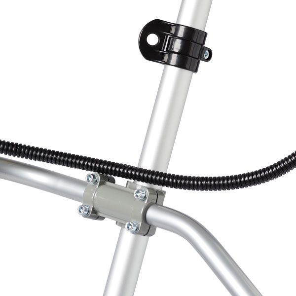 Триммер бензиновый, неразъемн.прям., 0,9 кВт, 32,6см³, НТ21+3/255/25,4 U-ручка легкий старт CHAMPION T343S-2