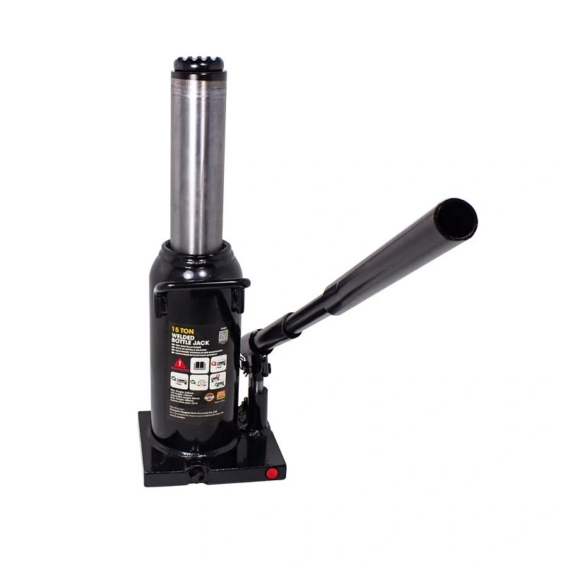 Домкрат бутылочный с клапаном 15 т, 230-460 мм, RockForce RF-T91504(Euro)