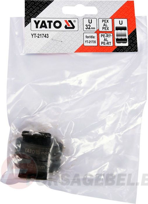 Обжимочная головка тип U 32 мм для YT-21735 Yato YT-21743